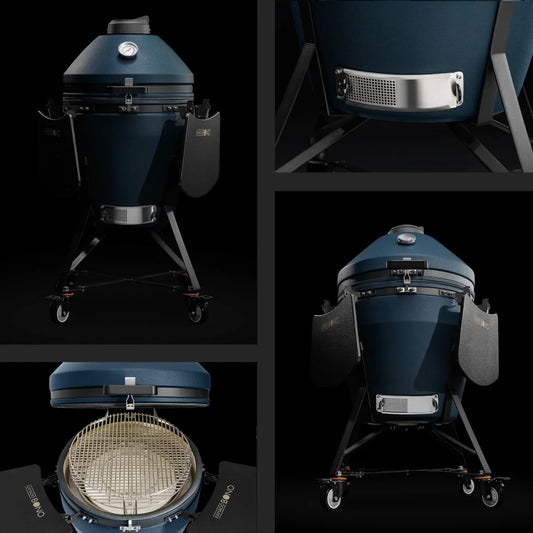 Kamado grill EVO Grande, Navy Blue Matte