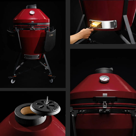 Kamado grill EVO Grande, Royal Red