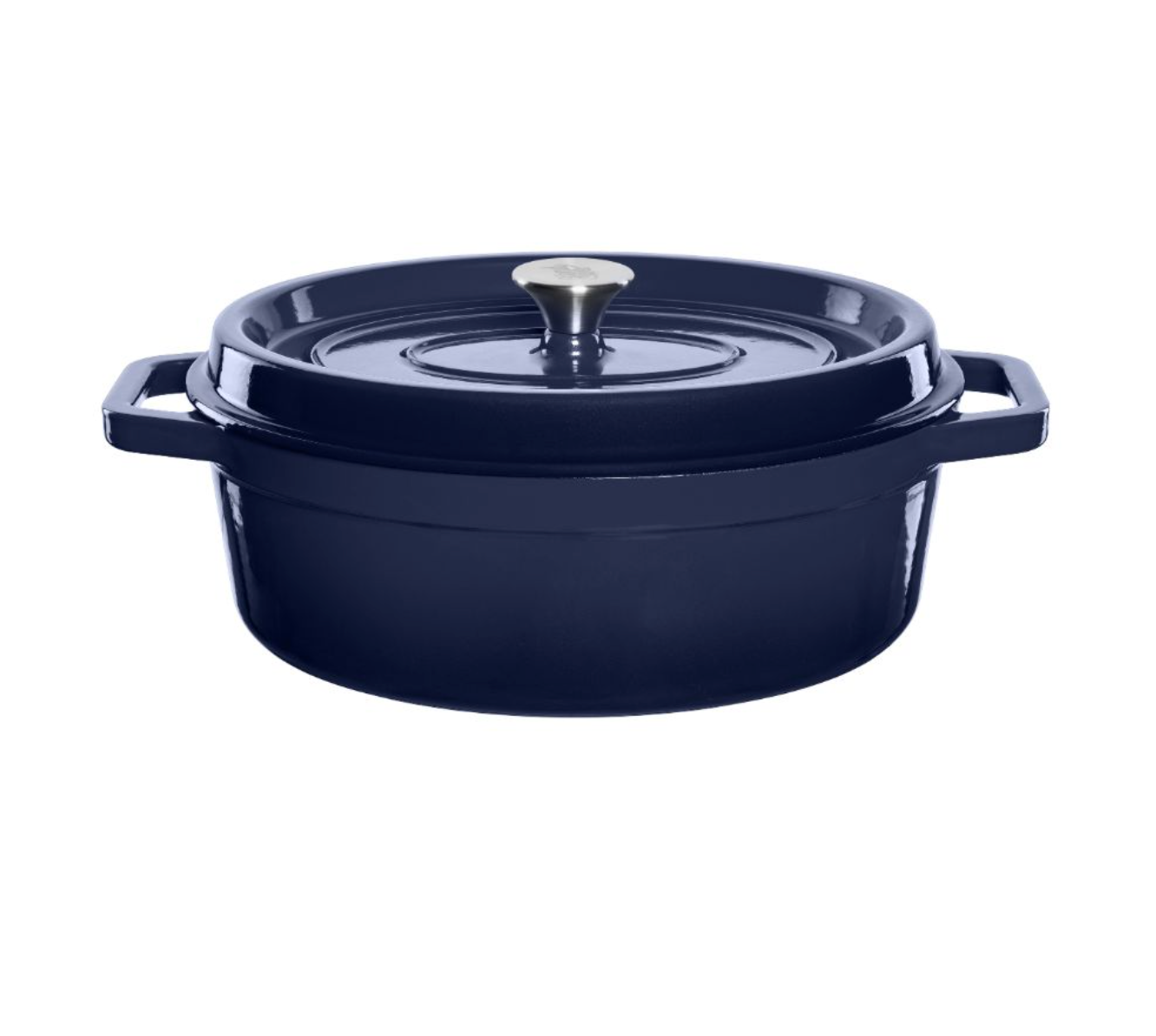 Steypujárns pottur, blár 5,6 L