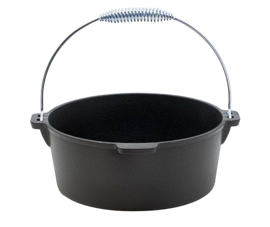 Steypujárnspottur „Dutch Oven“ með loki