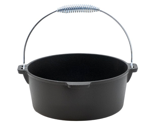 Steypujárnspottur „Dutch Oven“ með loki