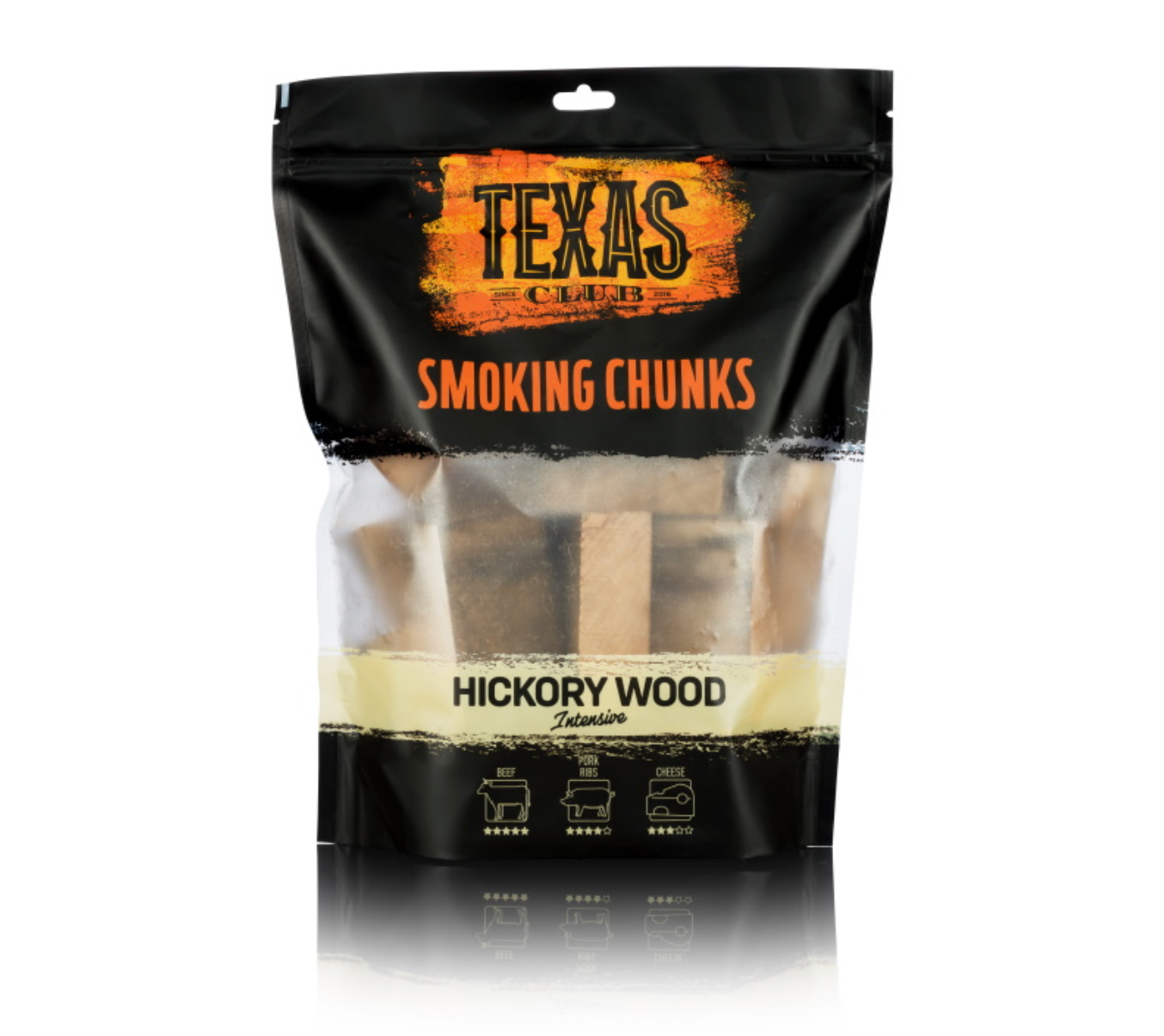 Reykkubbar HICKORY WOOD