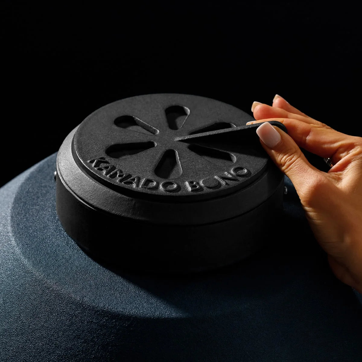 Kamado grill EVO Grande, Navy Blue Matte