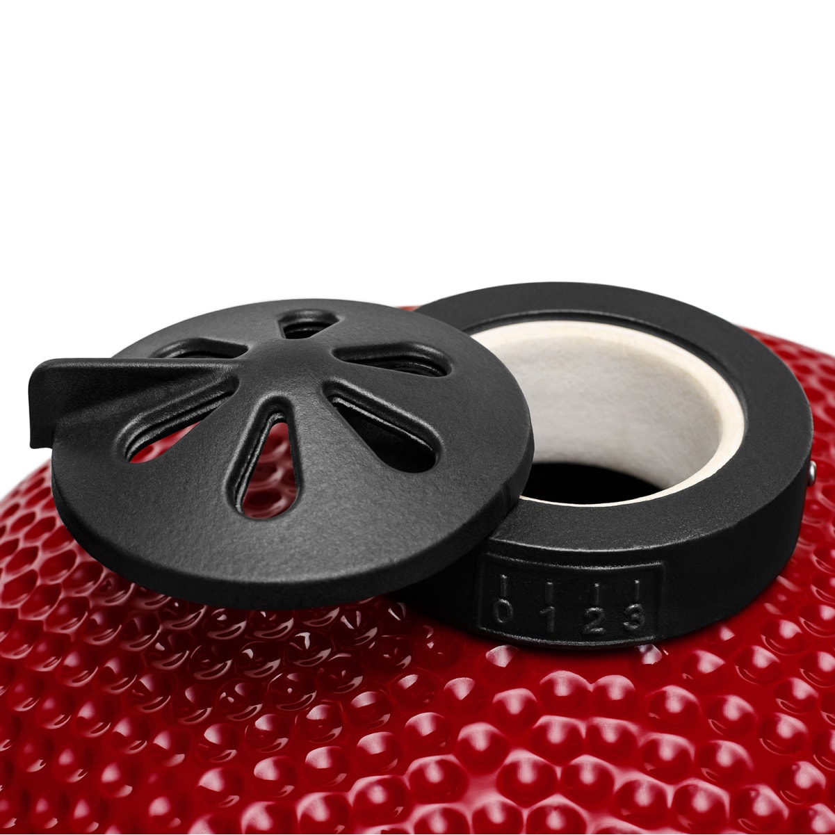 Kamado grill Grande, Rauður