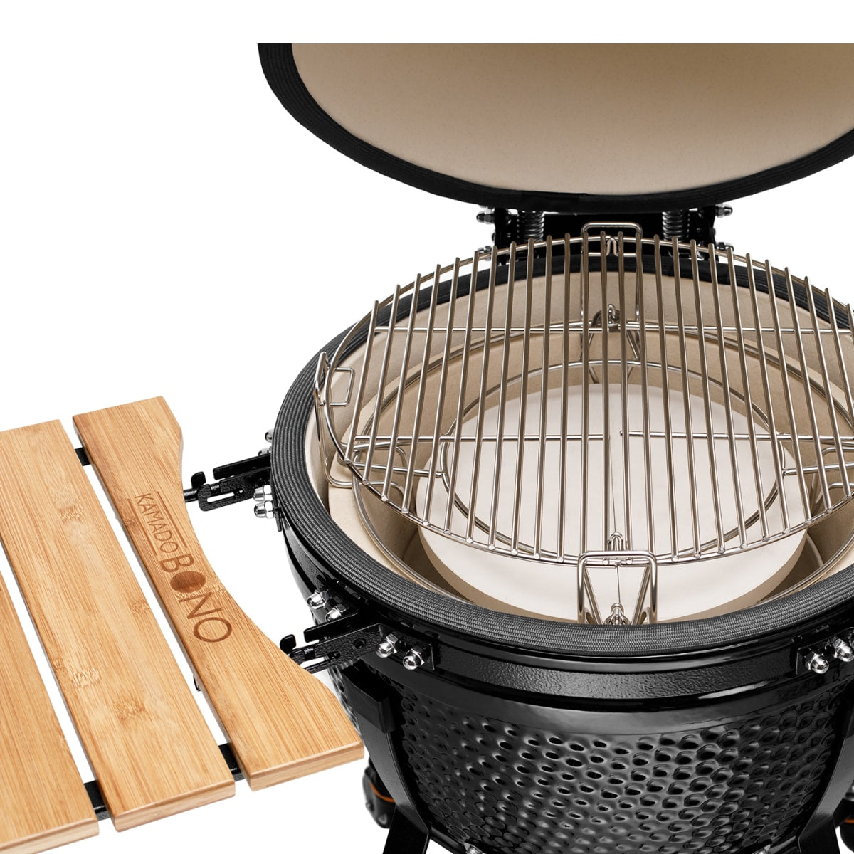 Kamado grill Media, Svartur