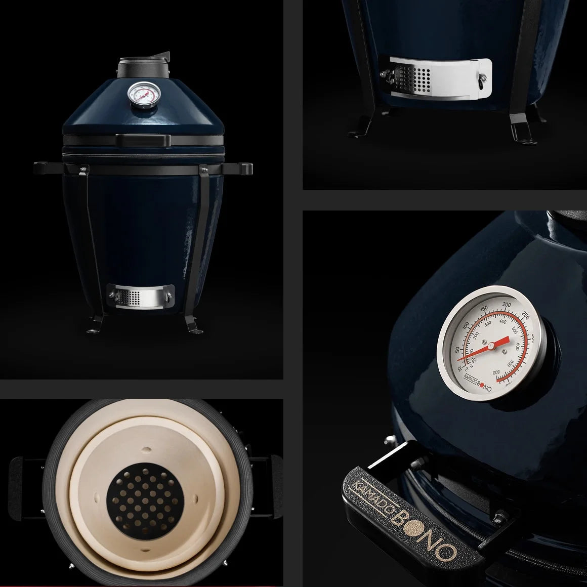 Kamado grill EVO Minimo, Navy Blue