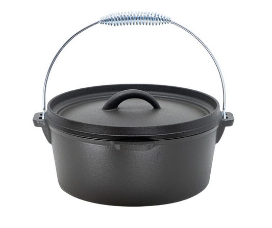 Steypujárnspottur „Dutch Oven“ með loki
