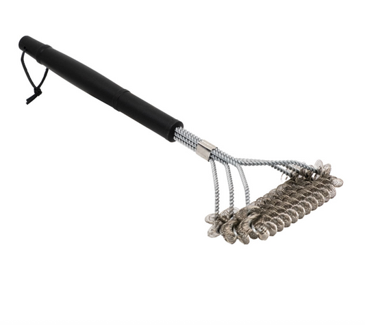 Þríhöfða spíralgrillbursti – 43 cm